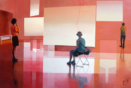 Virgin Screens di Marit Otto, Pittura in vendita su Singulart