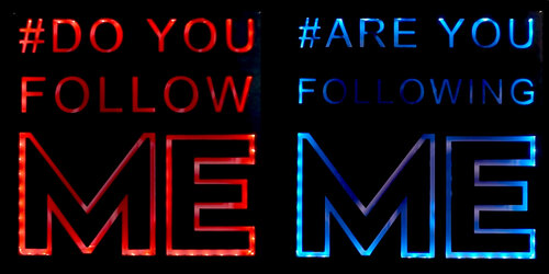 #Do You Follow Me + Are You Following Me di Marit Otto, Altri media in vendita su Singulart
