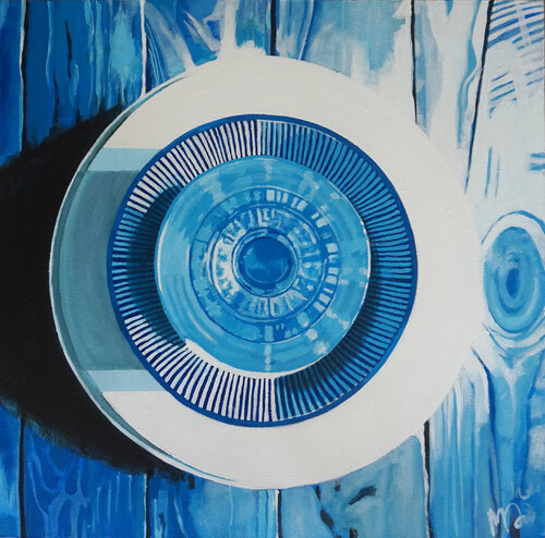 Blue Eyed Blues de Marit Otto, Pintura a la venta en Singulart