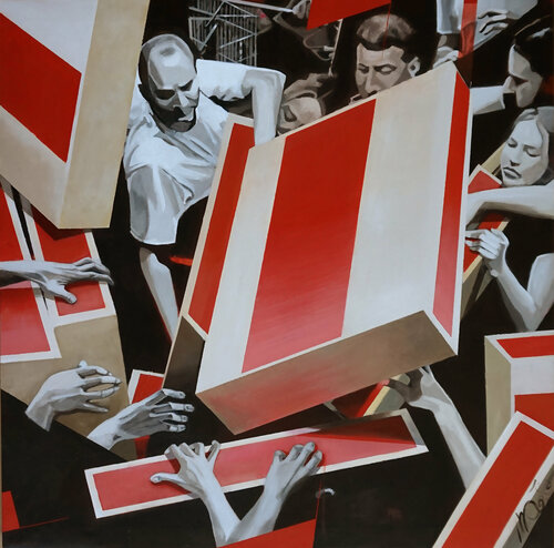 Must H(e)ave(N) by Marit Otto, Painting for Sale on Singulart