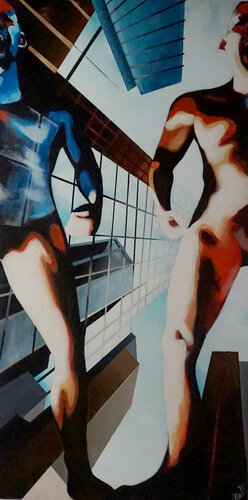 Metropolitans di Marit Otto, Pittura in vendita su Singulart