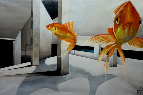 Submerged van Marit Otto, Schilderij te koop op Singulart