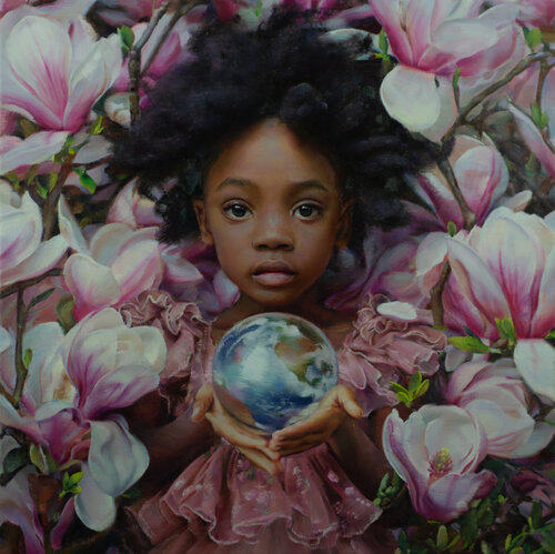 The Heart of the World von Anastasia Borodina, Malerei kaufen auf Singulart