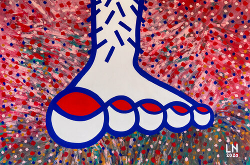 Big foot von Luigi Notarnicola, Malerei kaufen auf Singulart