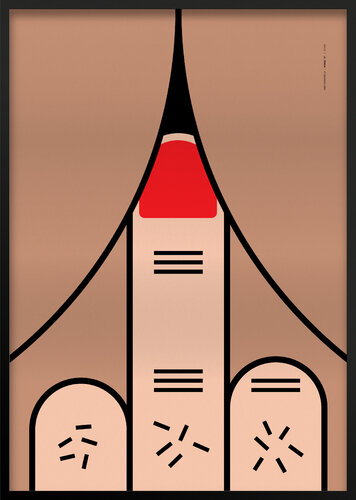 Middle 01 von Luigi Notarnicola, Druck kaufen auf Singulart