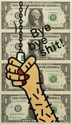 Bye bye shit! - Sam Kastellan von Luigi Notarnicola, Andere Medien kaufen auf Singulart