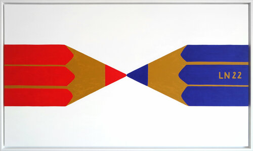 Two-tone von Luigi Notarnicola, Malerei kaufen auf Singulart