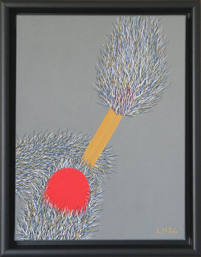 Fiamma van Luigi Notarnicola, Schilderij te koop op Singulart