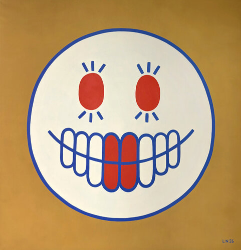 Smile: euforia/disagio van Luigi Notarnicola, Schilderij te koop op Singulart