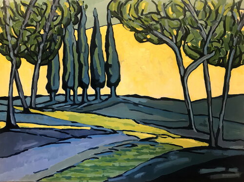 Twilight by Jacques Sterenberg, 회화 for Sale on Singulart