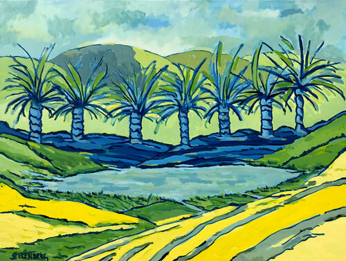 Oasis by Jacques Sterenberg, 회화 for Sale on Singulart