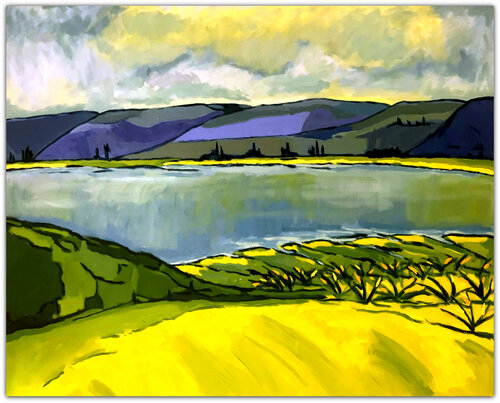 Galilee Sea by Jacques Sterenberg, 회화 for Sale on Singulart