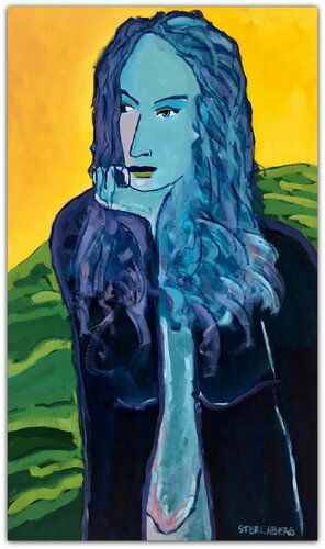 The Art Curator by Jacques Sterenberg, 회화 for Sale on Singulart