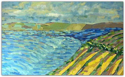 Summer Wind by Jacques Sterenberg, 회화 for Sale on Singulart