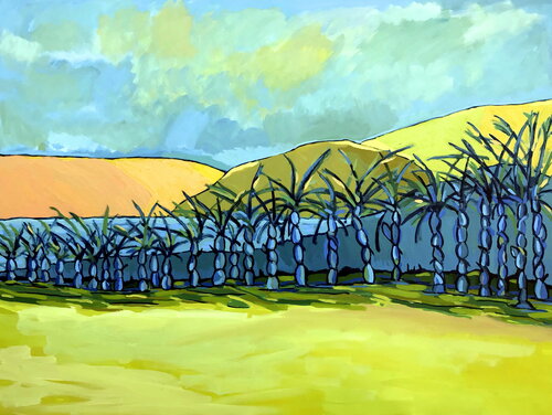 Palms by Jacques Sterenberg, 회화 for Sale on Singulart