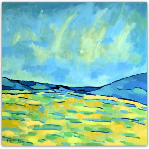 Yellow Dip by Jacques Sterenberg, 회화 for Sale on Singulart