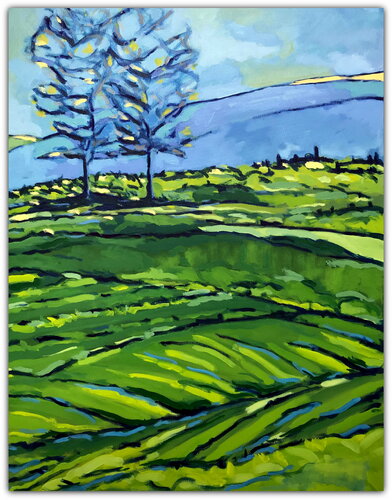 Jerusalem Hills by Jacques Sterenberg, 회화 for Sale on Singulart
