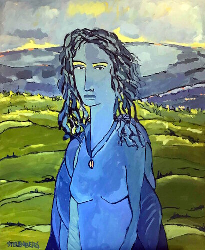Morning Walk by Jacques Sterenberg, Painting for Sale on Singulart