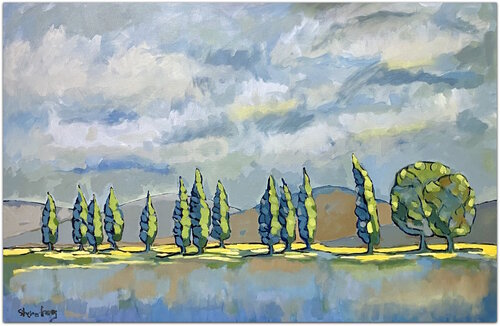 The road back home by Jacques Sterenberg, 회화 for Sale on Singulart