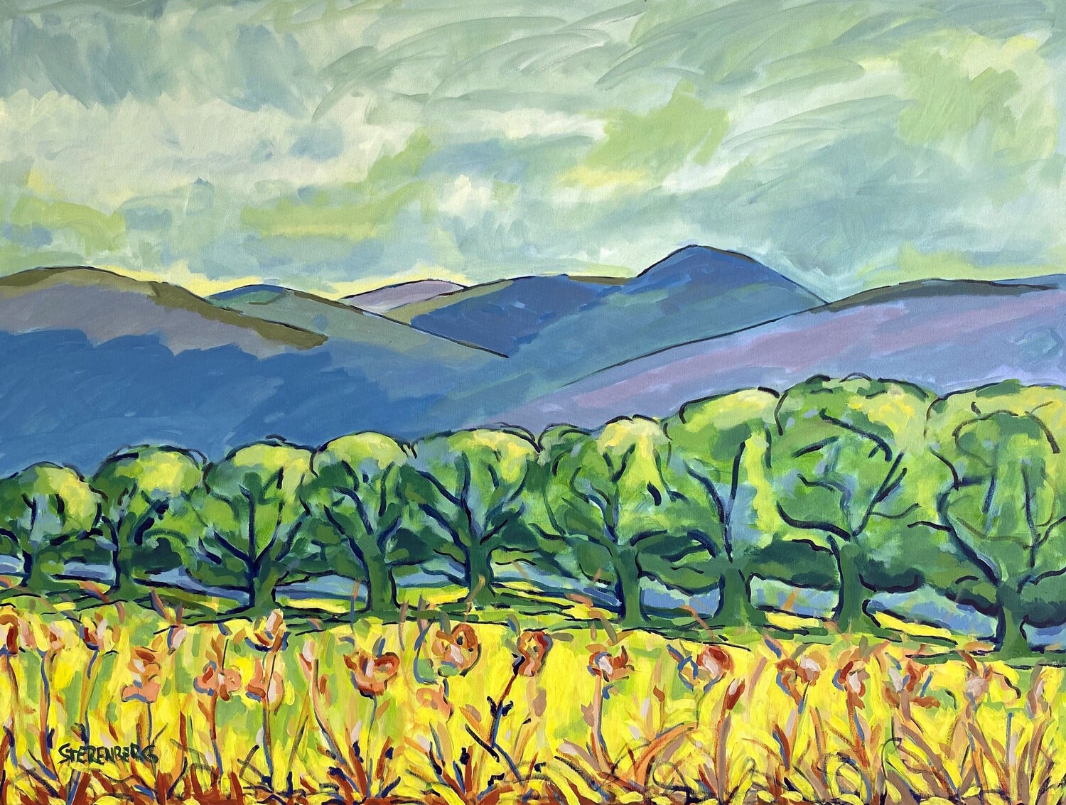 Wild Flowers Jacques Sterenberg