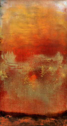Simorgh Ascending 3 par Yari Ostovany, Peinture en vente sur Singulart