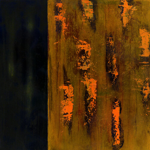 Conference of the Birds 6 van Yari Ostovany, Schilderij te koop op Singulart