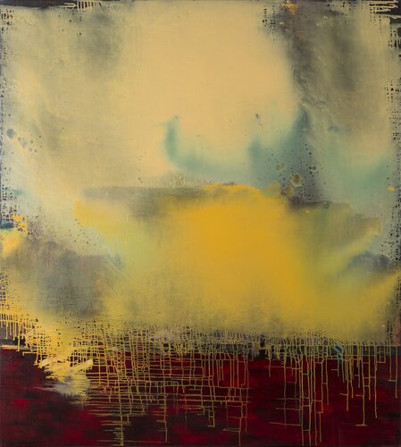 Simorgh Descending II di Yari Ostovany, Pittura in vendita su Singulart