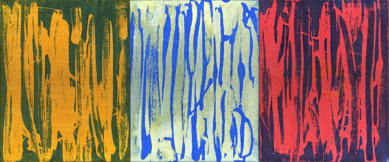 The Conjurer 2, (triptych) Yari Ostovany