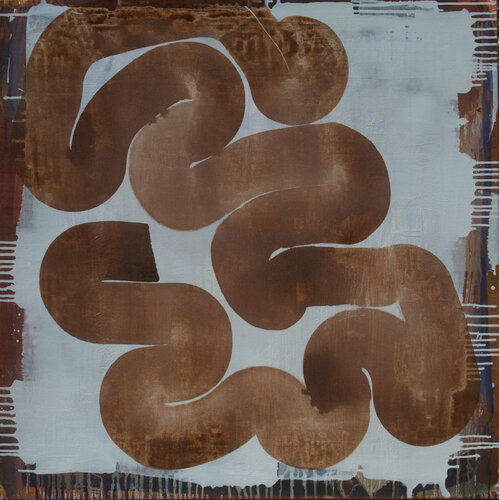 Waterloopbos (Watercourse Wood) van Henrie Vogel, Schilderij te koop op Singulart