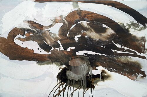 496  Woman landscape Henrie Vogel