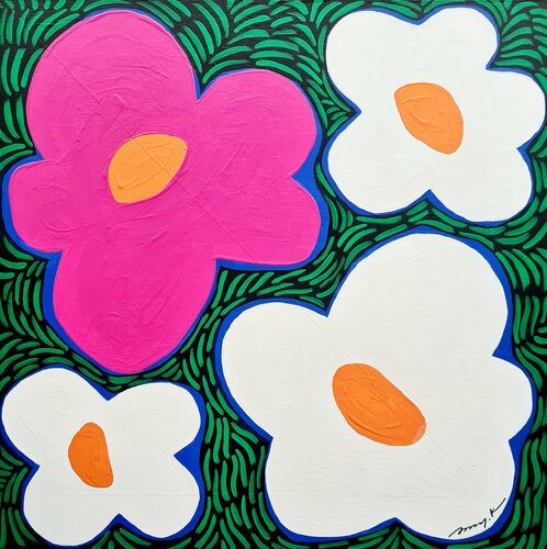 Join me in par Amy Kim, Peinture en vente sur Singulart