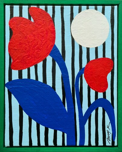 The Perfect Pair van Amy Kim, Schilderij te koop op Singulart