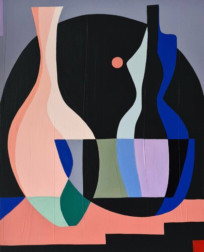 Blue Hour van Amy Kim, Schilderij te koop op Singulart