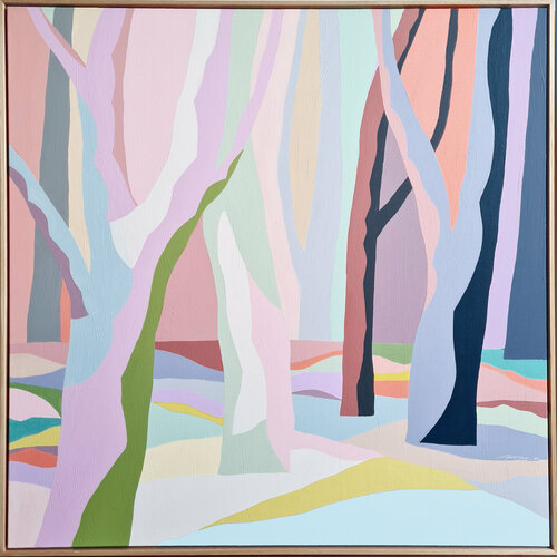 Not in crowd van Amy Kim, Schilderij te koop op Singulart