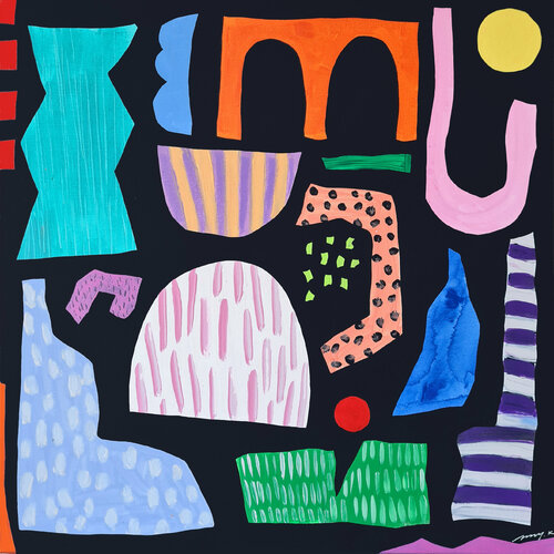 Sunset Picnic van Amy Kim, Schilderij te koop op Singulart