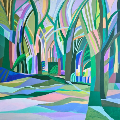 Dazzled van Amy Kim, Schilderij te koop op Singulart
