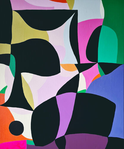 Grandma's garden di Amy Kim, Pittura in vendita su Singulart