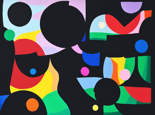 Ping and Pong van Amy Kim, Schilderij te koop op Singulart