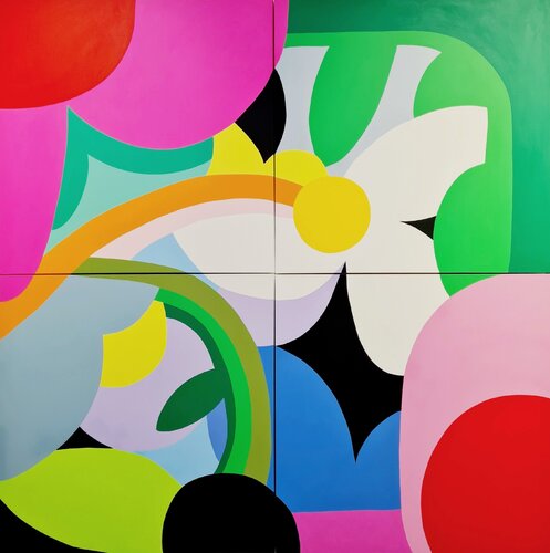Oh Hello (What-na?) par Amy Kim, Peinture en vente sur Singulart