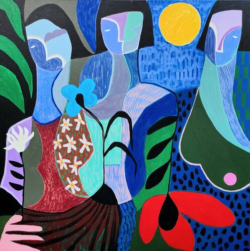 Mothers par Amy Kim, Peinture en vente sur Singulart