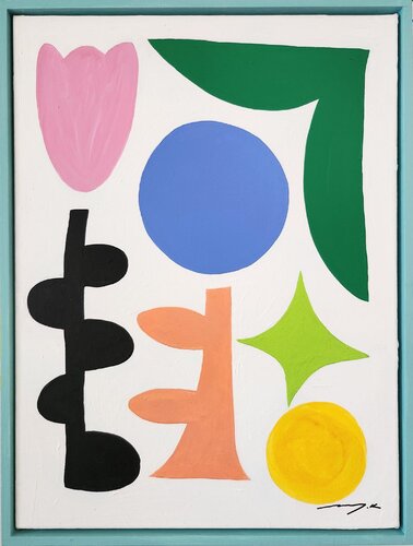 Collecting wonders di Amy Kim, Pittura in vendita su Singulart