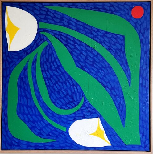 Between our dance par Amy Kim, Peinture en vente sur Singulart