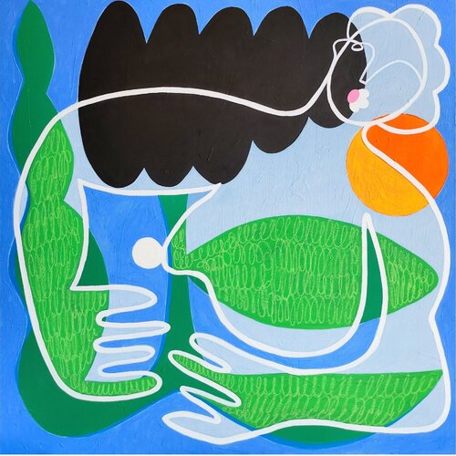 Blow my whistle by Amy Kim, 회화 for Sale on Singulart