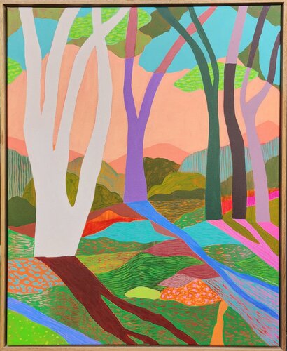 Amidst my daydrea van Amy Kim, Schilderij te koop op Singulart