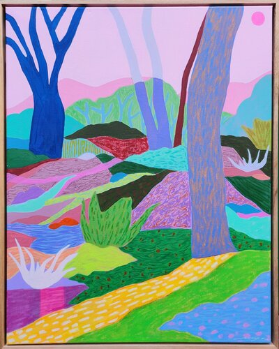 Where I left my daydream by Amy Kim, 회화 for Sale on Singulart