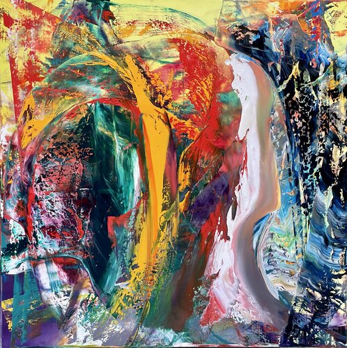 TANGO van Ludwig Kranich, Schilderij te koop op Singulart