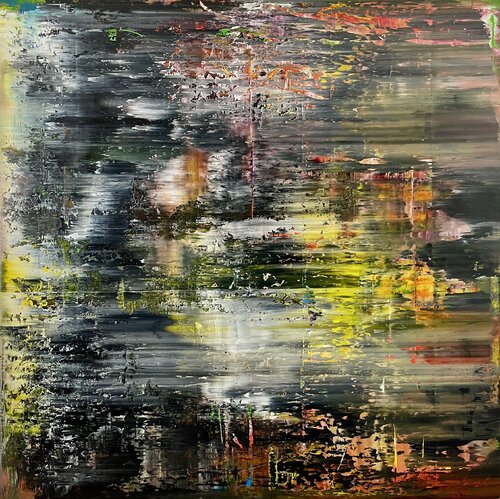 LEUCHTENDES SCHWARZ di Ludwig Kranich, Pittura in vendita su Singulart