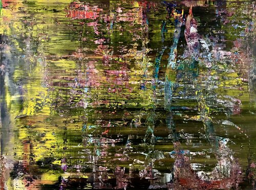 LANDSCHAFT MIT GELB von Ludwig Kranich, Malerei kaufen auf Singulart