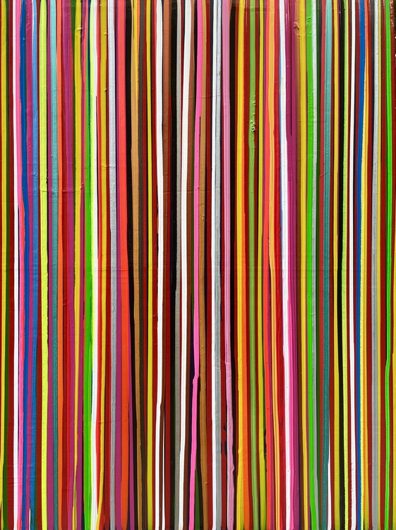STRIPES ON WOOD Ludwig Kranich