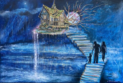 Home my sweet home von Serhiy Berezin, Malerei kaufen auf Singulart